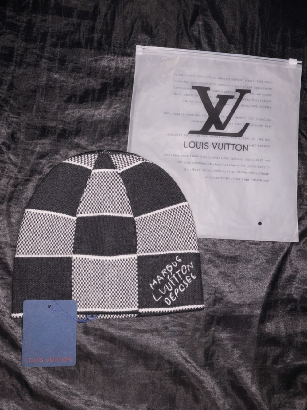 Louis Vuitton Damier Beanie